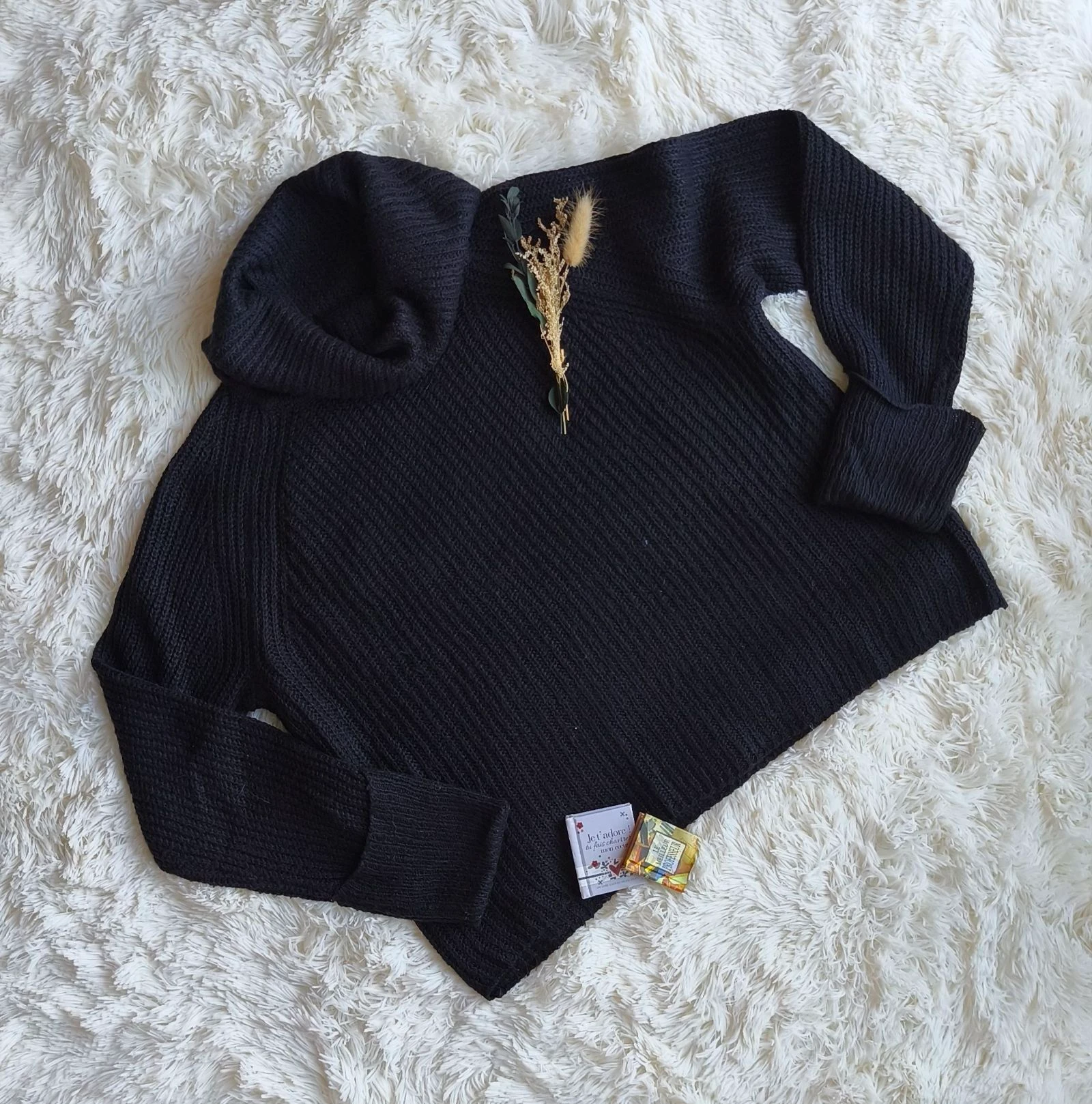 🖤 Jersey de cuello alto para mujer talla 38 🖤 – photo 2